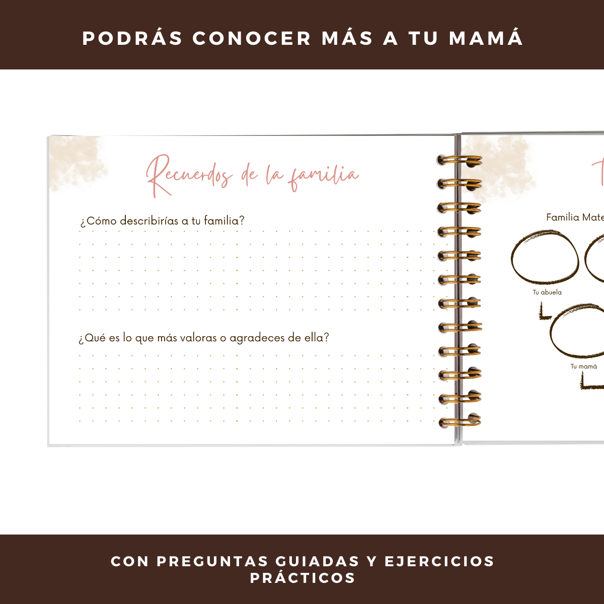 Mamá, Cuéntame Tu Historia - Regalo Día De La Madre- Personalizado