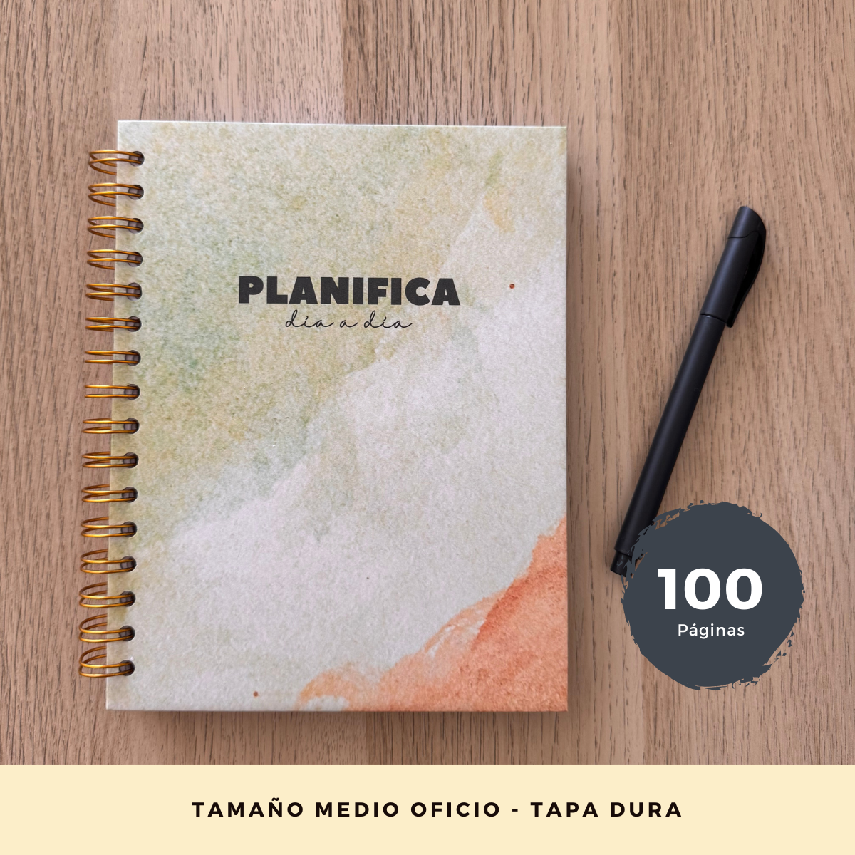Planifica Tu Día - Planner Diario 3 Meses Sin Fecha