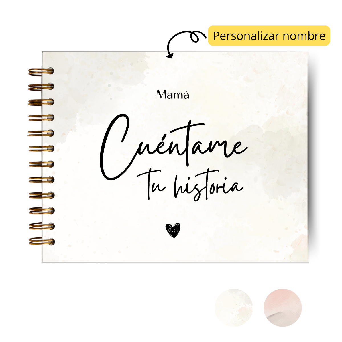 Mamá, Cuéntame Tu Historia - Regalo Día De La Madre- Personalizado
