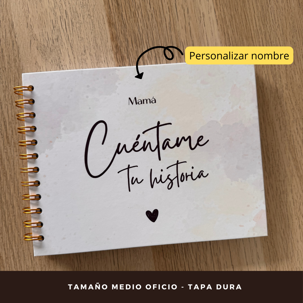 Mamá, Cuéntame Tu Historia - Regalo Día De La Madre- Personalizado