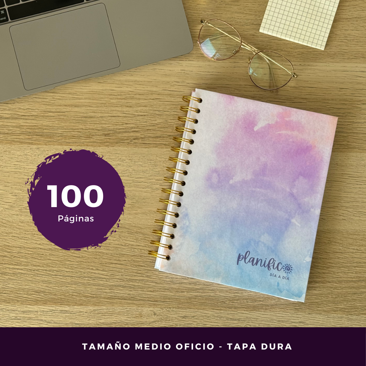 Planifica Tu Día - Planner Diario 3 Meses Sin Fecha