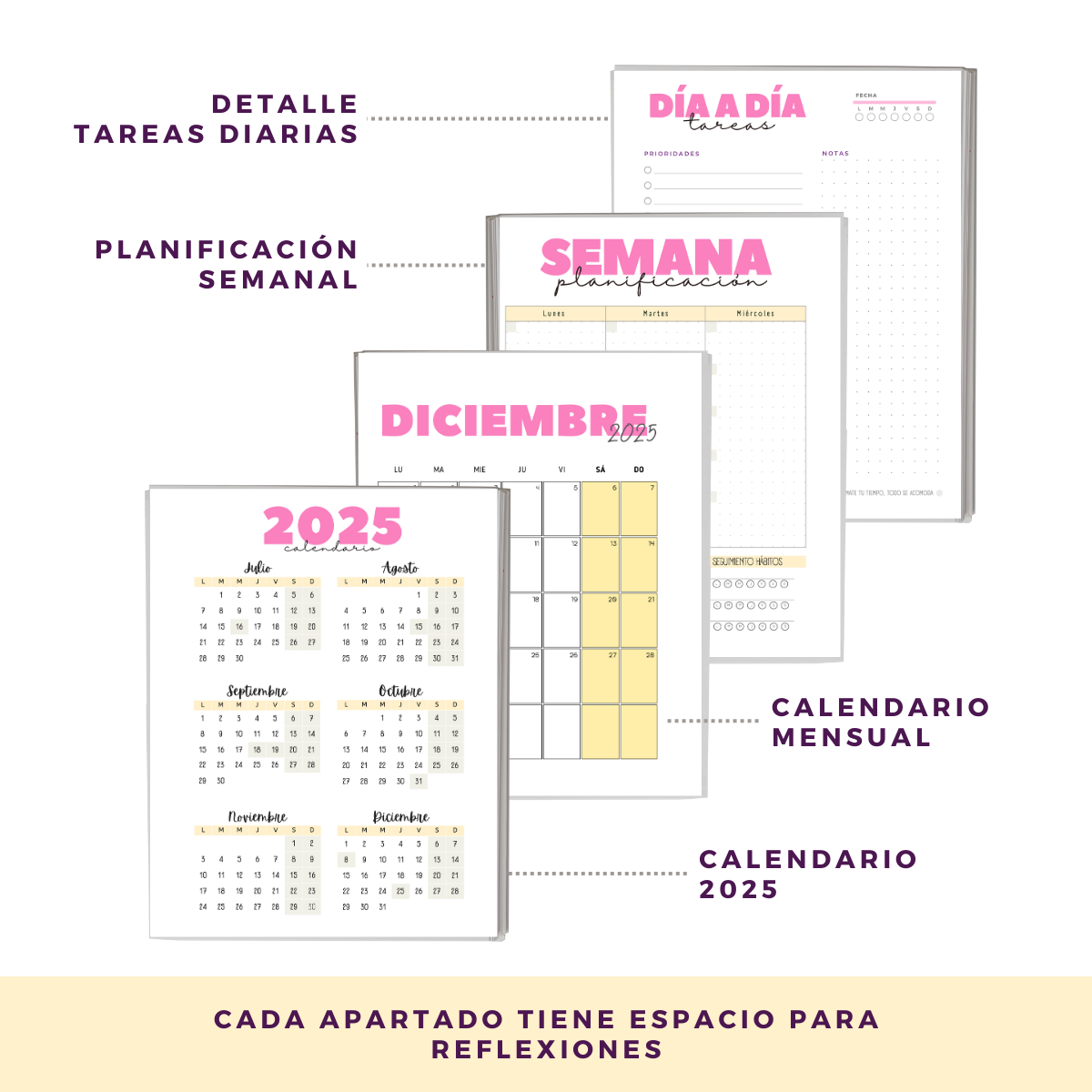 Agenda 2025 - Con Fecha Portada Colores