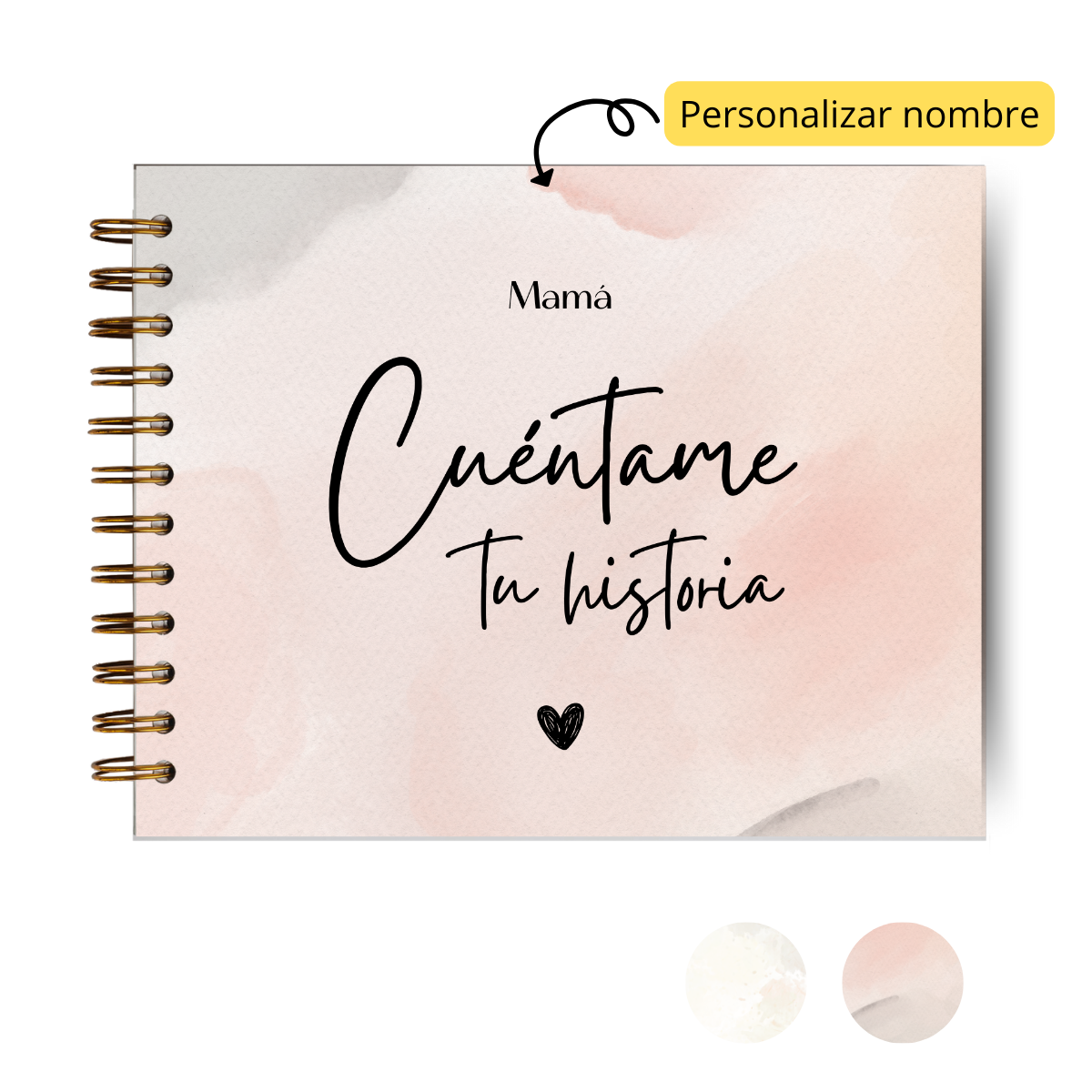 Mamá, Cuéntame Tu Historia - Regalo Día De La Madre- Personalizado