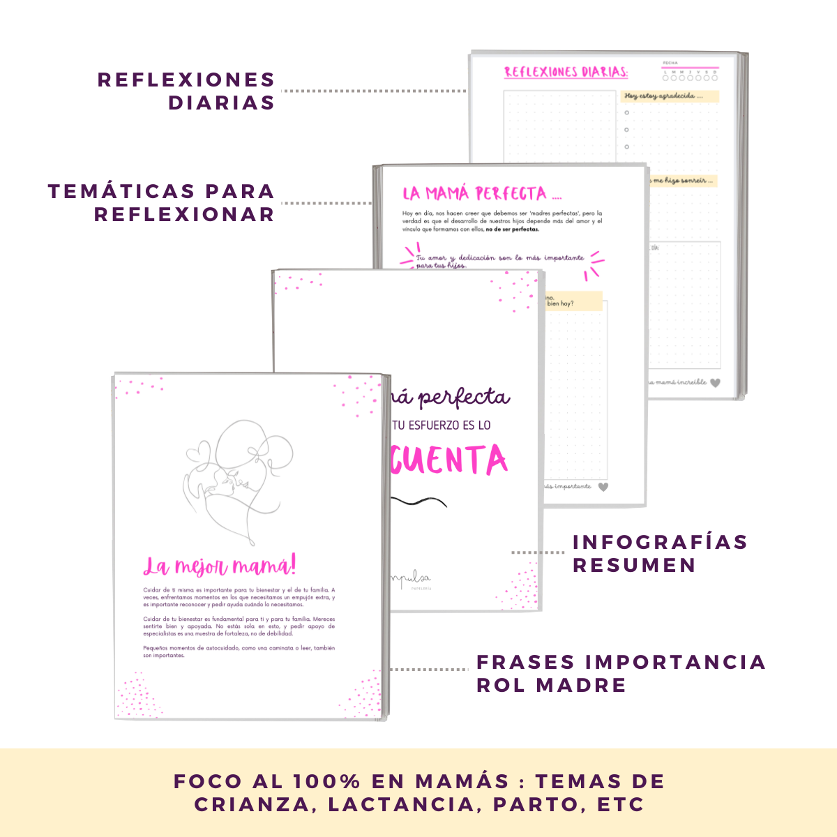 Mamá Eres Increíble - Diario De Maternidad Y Autocuidado