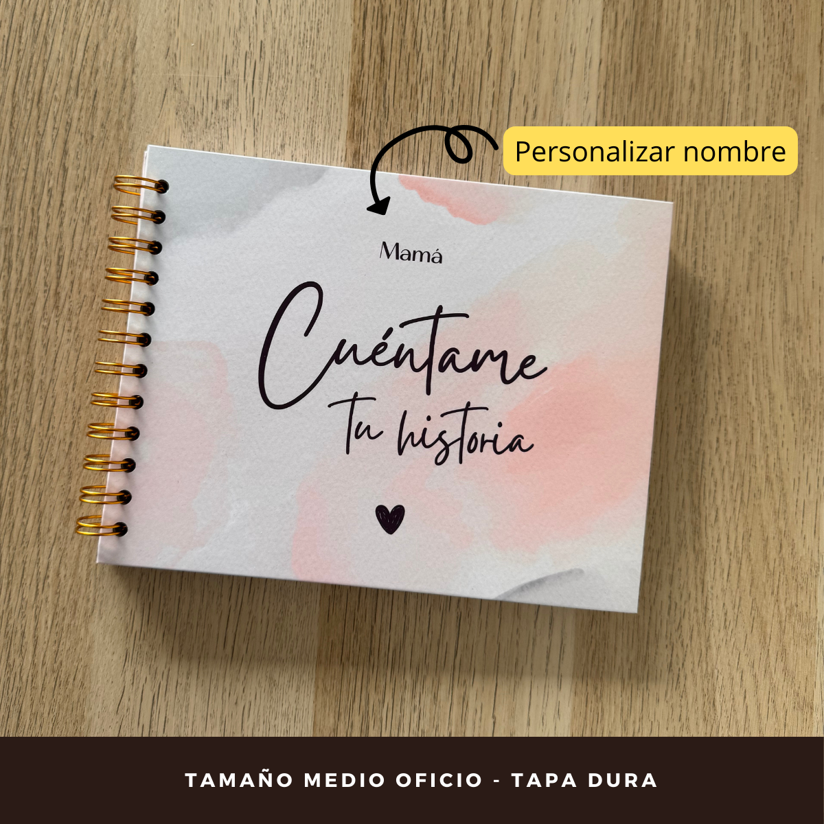Mamá, Cuéntame Tu Historia - Regalo Día De La Madre- Personalizado