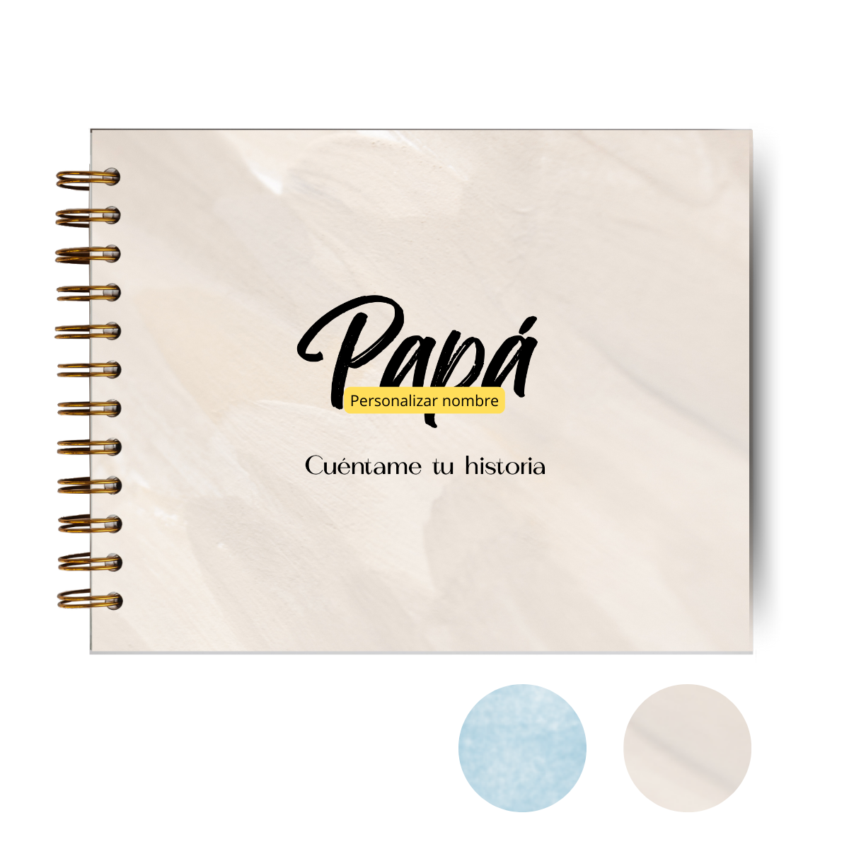 Papá, Cuéntame tu Historia- Día del Padre- (Personalizado)