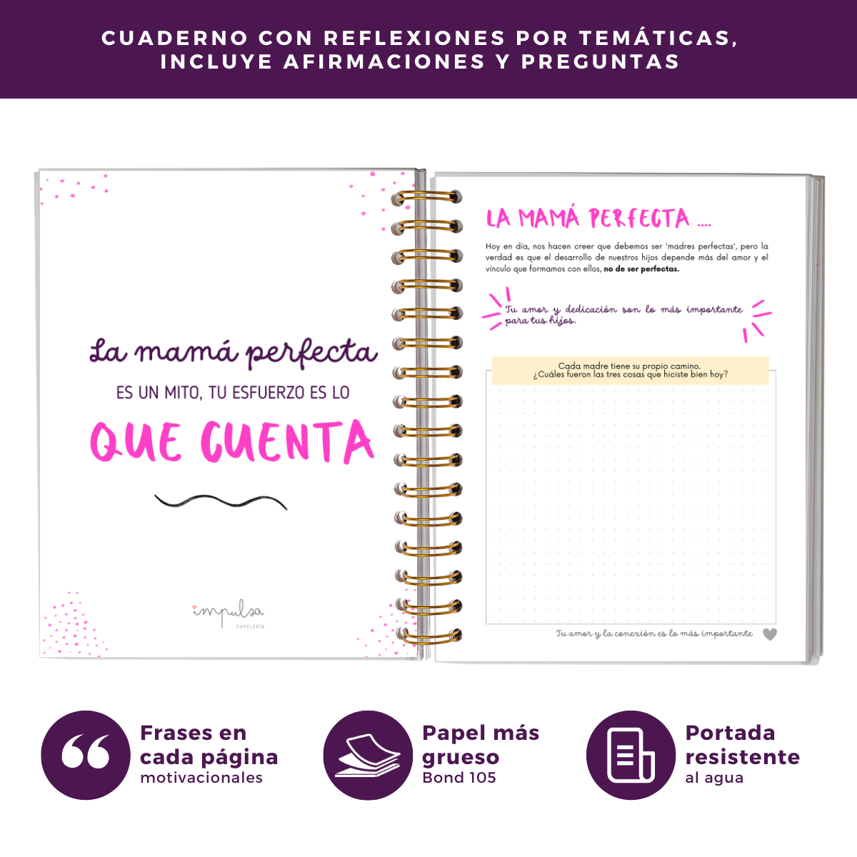 Mamá Eres Increíble - Diario De Maternidad Y Autocuidado