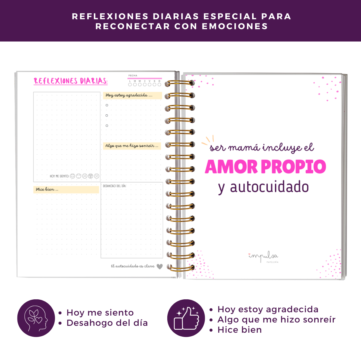 Mamá Eres Increíble - Diario De Maternidad Y Autocuidado