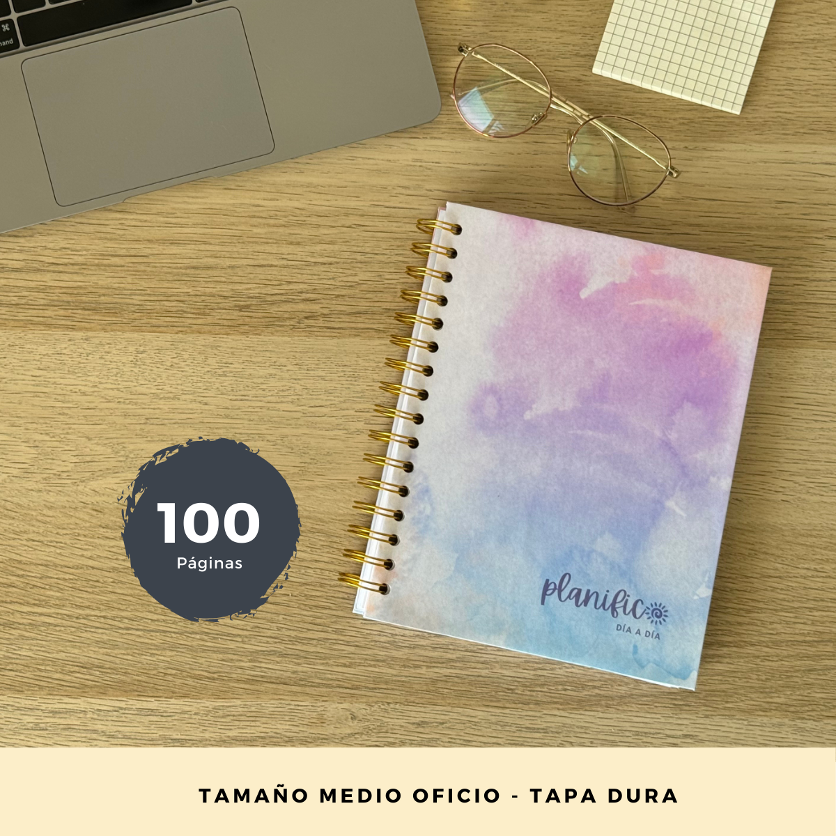 Planifica Tu Día - Planner Diario 3 Meses Sin Fecha