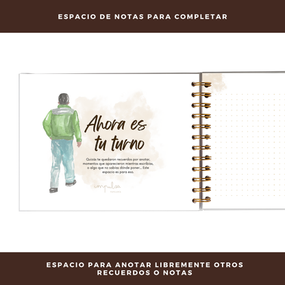 Papá, Cuéntame tu Historia- Día del Padre- (Personalizado)