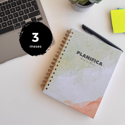 Planifica Tu Día - Planner Diario 3 Meses Sin Fecha