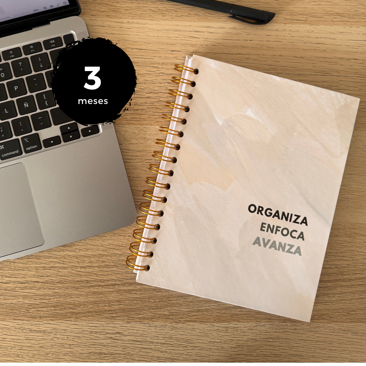 Planner Diario 3 Meses Sin Fecha - Sábado Y Domingo - Frase