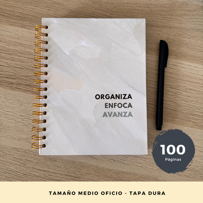 Planner Diario 3 Meses Sin Fecha - Sábado Y Domingo - Frase