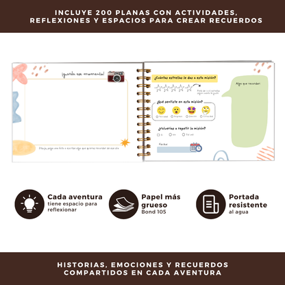 40 citas con tu hijo o hija – Diario de aventuras