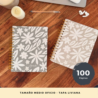 Agenda sin fecha – Liviana, flexible y sin fechas fijas