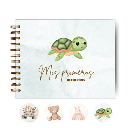Álbum De Fotos Y Recuerdos Para Bebés - Primeros Recuerdos