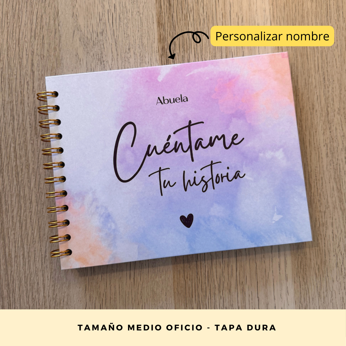 Abuela, Cuéntame Tu Historia- (Personalizado)