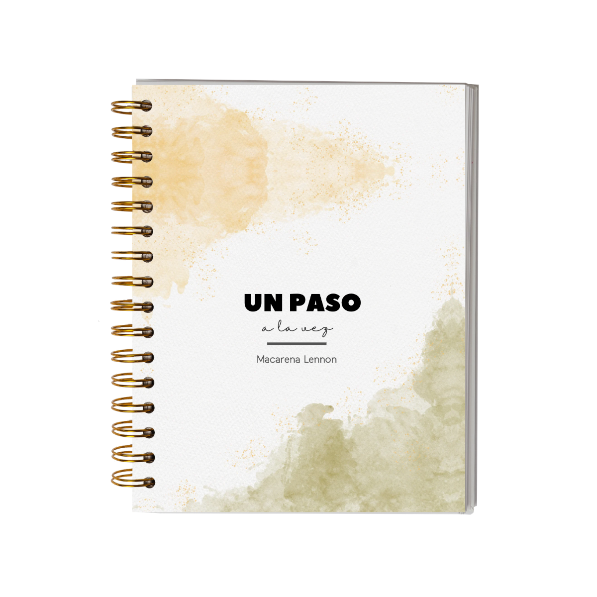 Planner Diario 3 Meses Sin Fecha Personalizado Nombre 2 Días