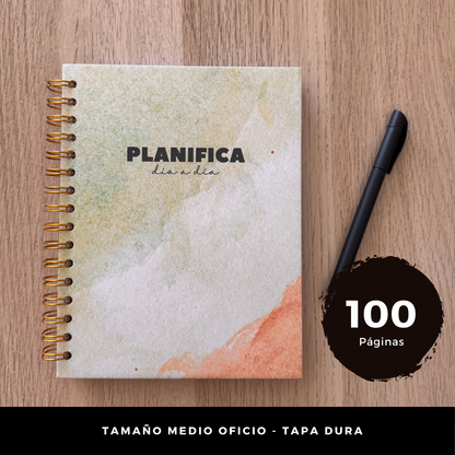 Planifica Tu Día - Planner Diario 3 Meses Sin Fecha