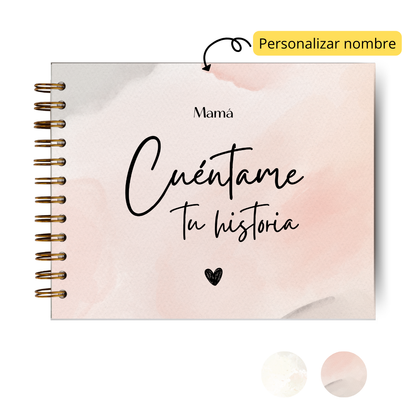 Mamá, Cuéntame Tu Historia - Regalo Día De La Madre- Personalizado