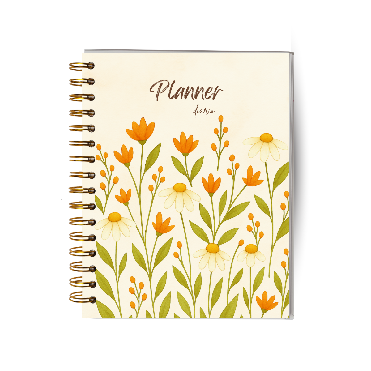 Planner Diario 2 Meses Sin Fecha - Con Notas - Portátil y Liviano