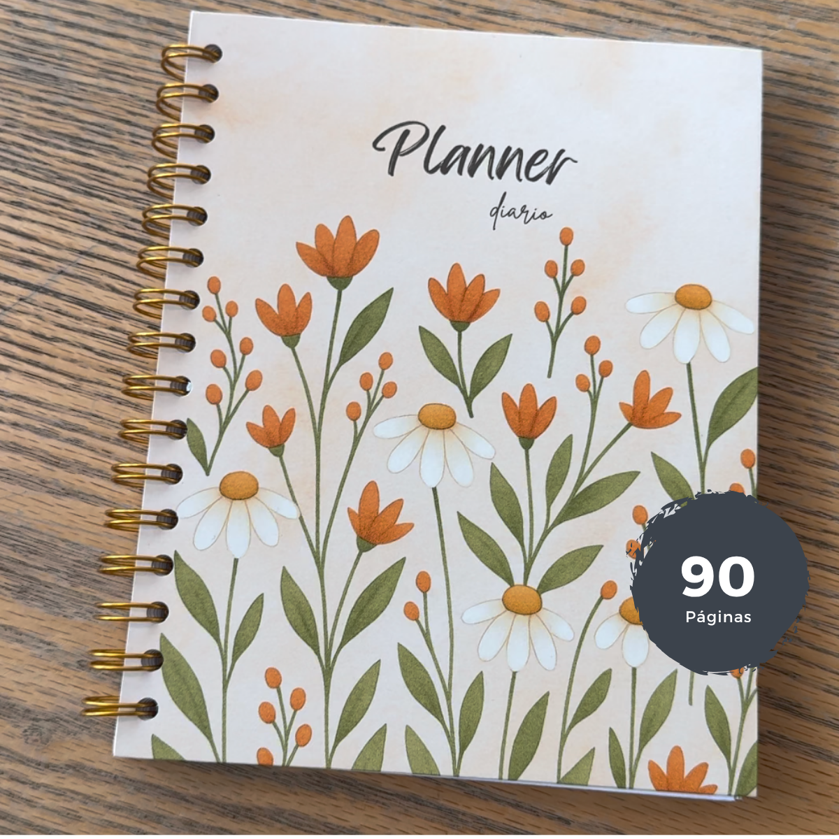 Planner Diario 2 Meses Sin Fecha - Con Notas - Portátil y Liviano