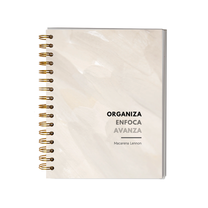 Planner Diario 3 Meses Sin Fecha Personalizado Nombre 2 Días