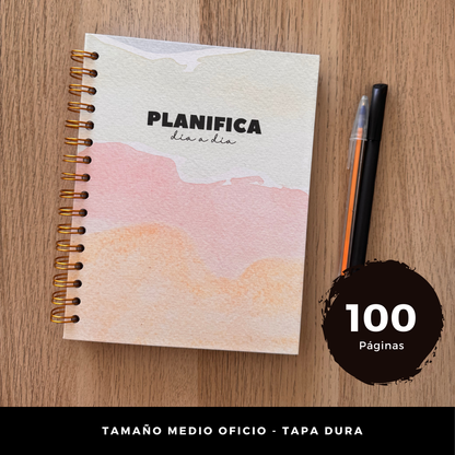Planifica Tu Día - Planner Diario 3 Meses Sin Fecha