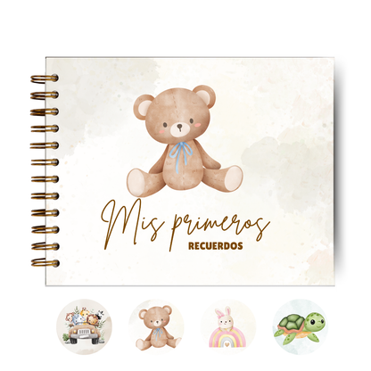 Álbum De Fotos Y Recuerdos Para Bebés - Primeros Recuerdos