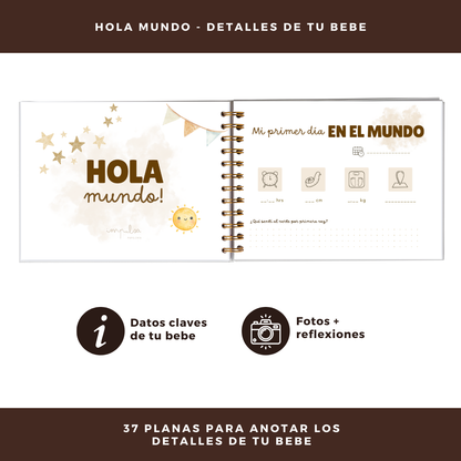 Álbum De Fotos Y Recuerdos Para Bebés - Primeros Recuerdos