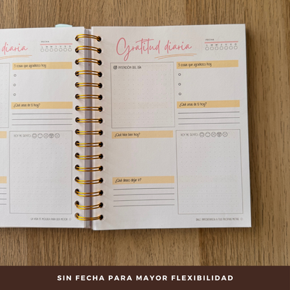 Momentos Gratitud - Cuaderno Diario De Reflexión Y Gratitud