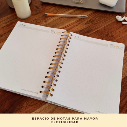 Agenda sin fecha – Liviana, flexible y sin fechas fijas
