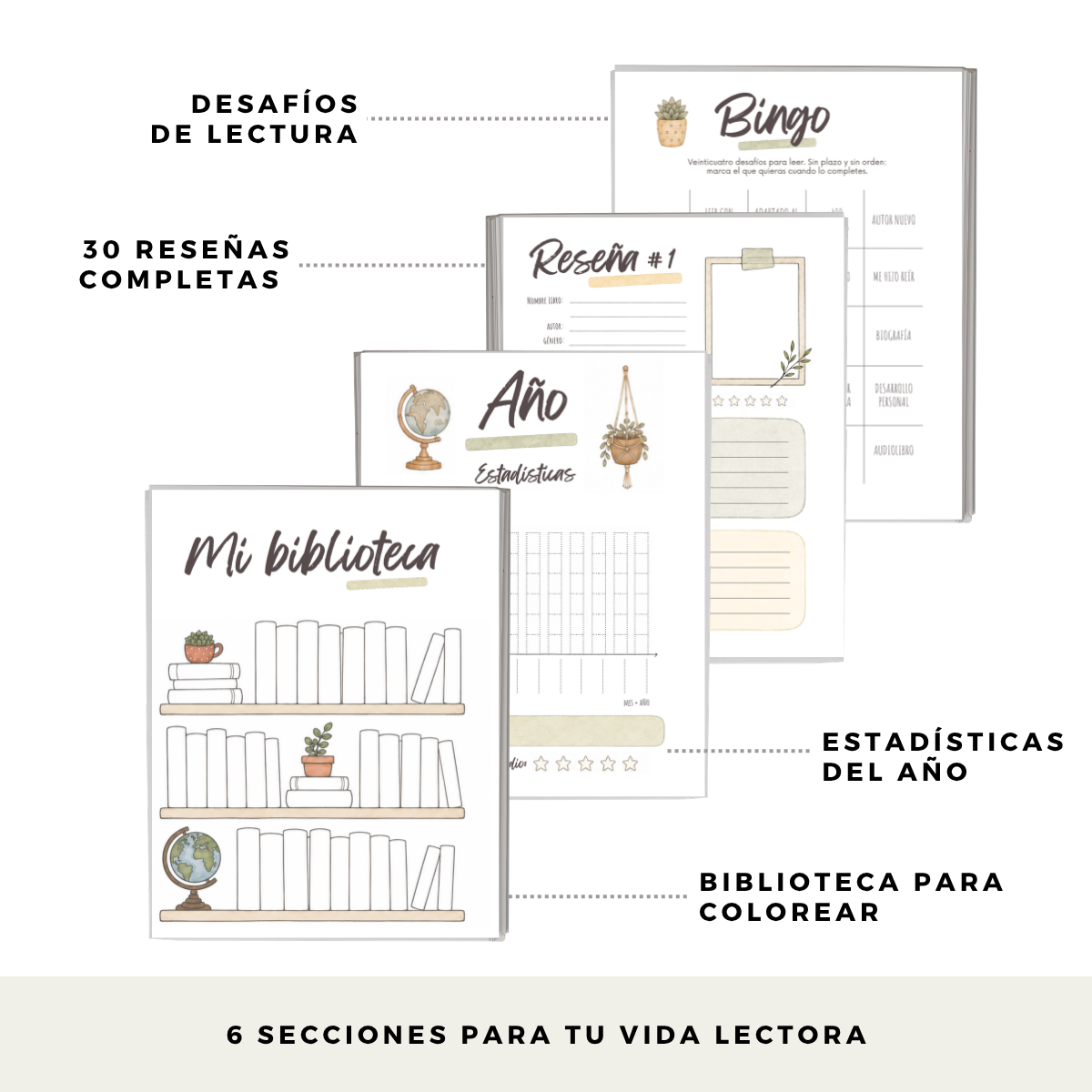 Cuaderno de Lectura Personalizado