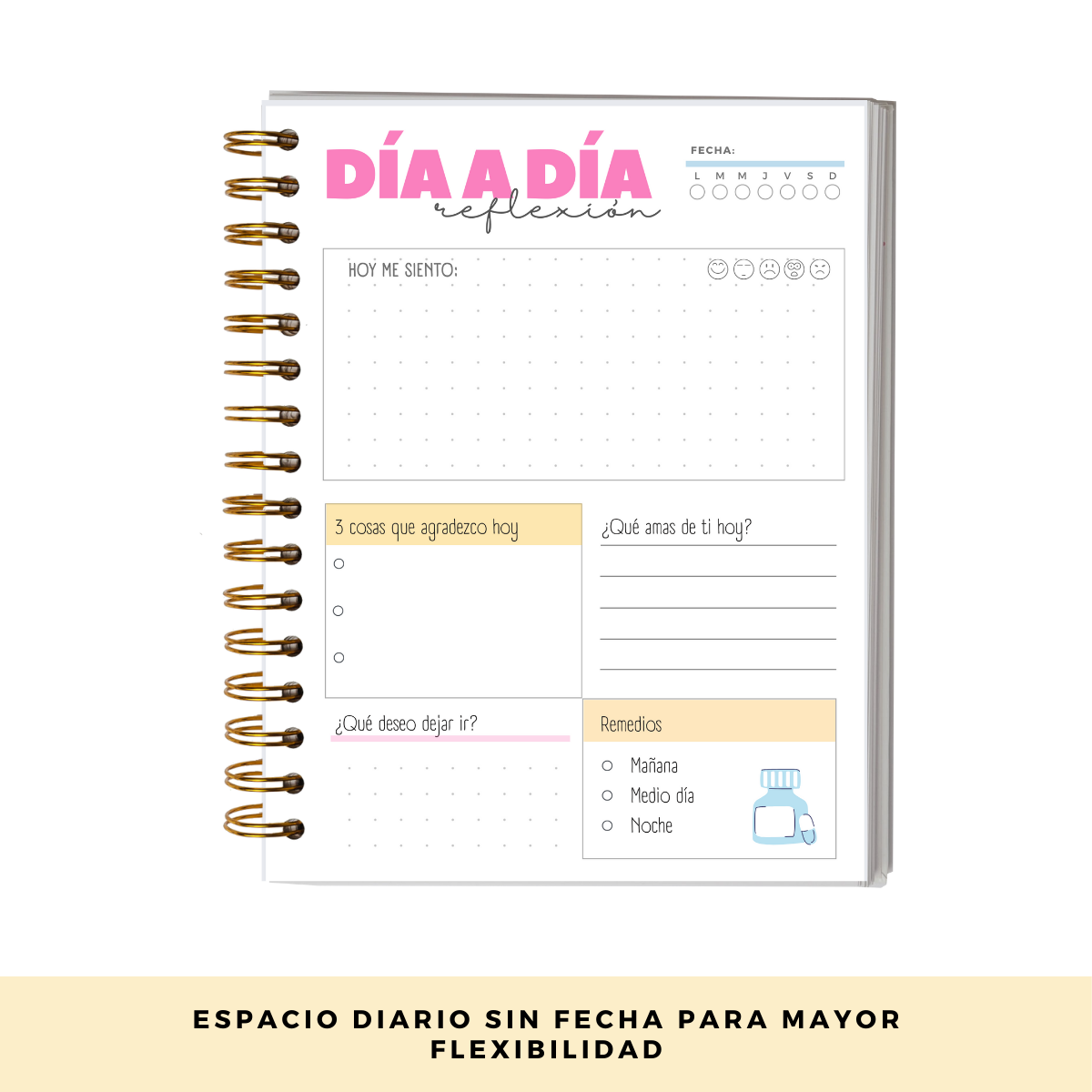 Agenda 2025 Adulto Mayor - Organización y Reflexión / Letra Grande