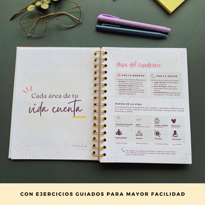 Momentos Gratitud - Cuaderno Diario De Reflexión Y Gratitud