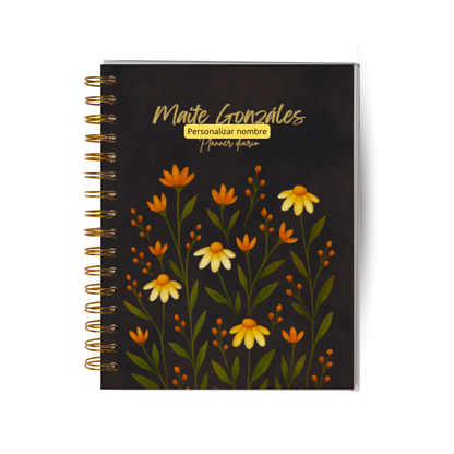 Planner Diario Personalizado 2 Meses Sin Fecha - Con Notas - Portátil y Liviano