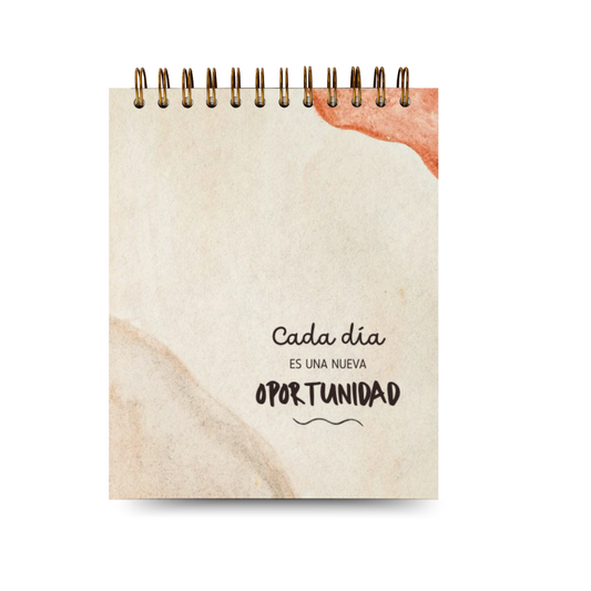 Planner 4 Meses - Tareas Diarias - Agenda Diaria sin Fecha - Liviano y Portátil