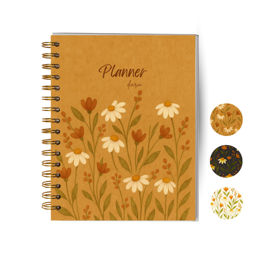 Planner Diario 2 Meses Sin Fecha - Con Notas - Portátil y Liviano