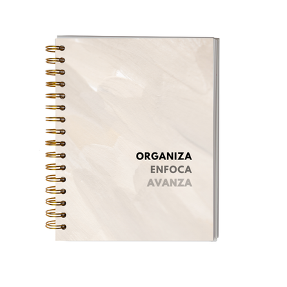Planner Diario 3 Meses Sin Fecha - Sábado Y Domingo - Frase